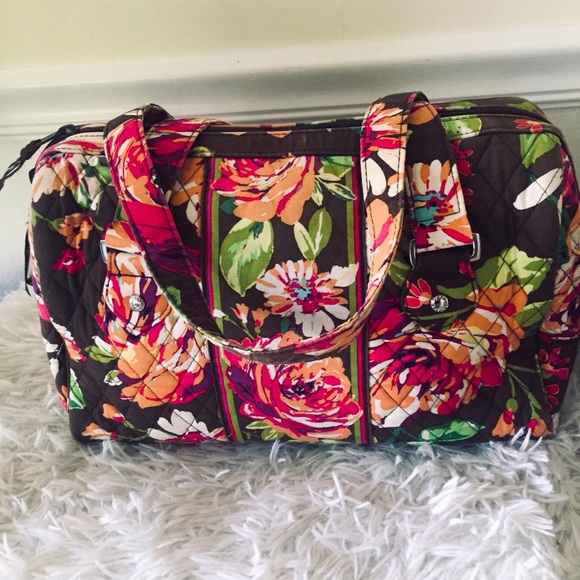 Vera Bradley Quilted Satchel - Picture 5 of 9